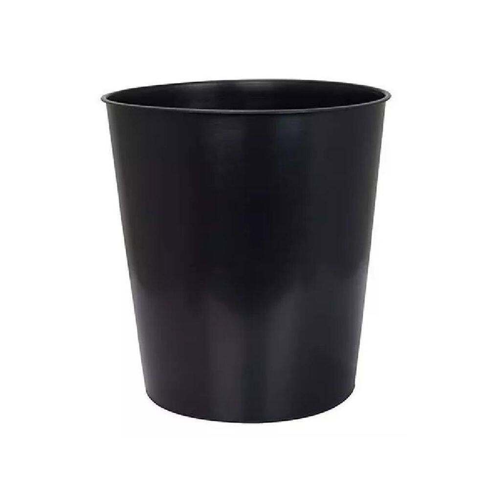 Lixeira Para Escritório 10 Litros Preta - ARQUIPLAST