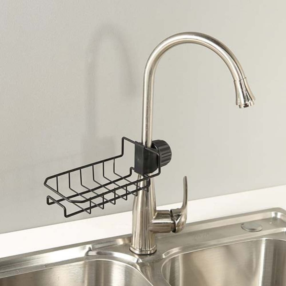 Suporte para Pia em Aço Inox - Organização para Cozinha e Banheiro