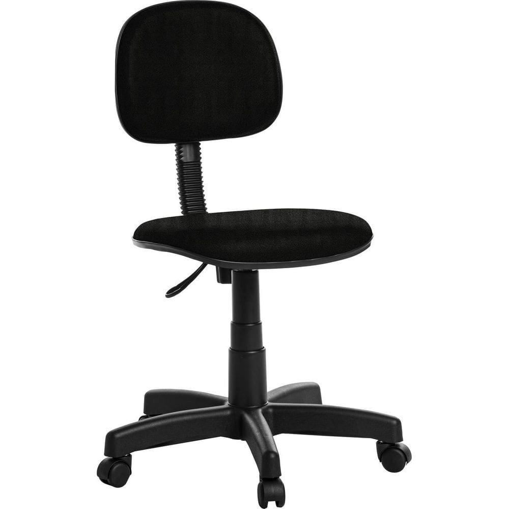 Cadeira De Escritório Secretaria Preto Rcp