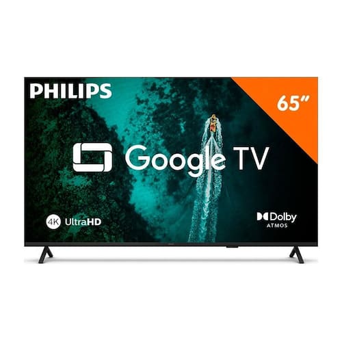 imagem-Smart Tv Philips Led 65 Polegadas 4K UHD ST, PUG7419/78