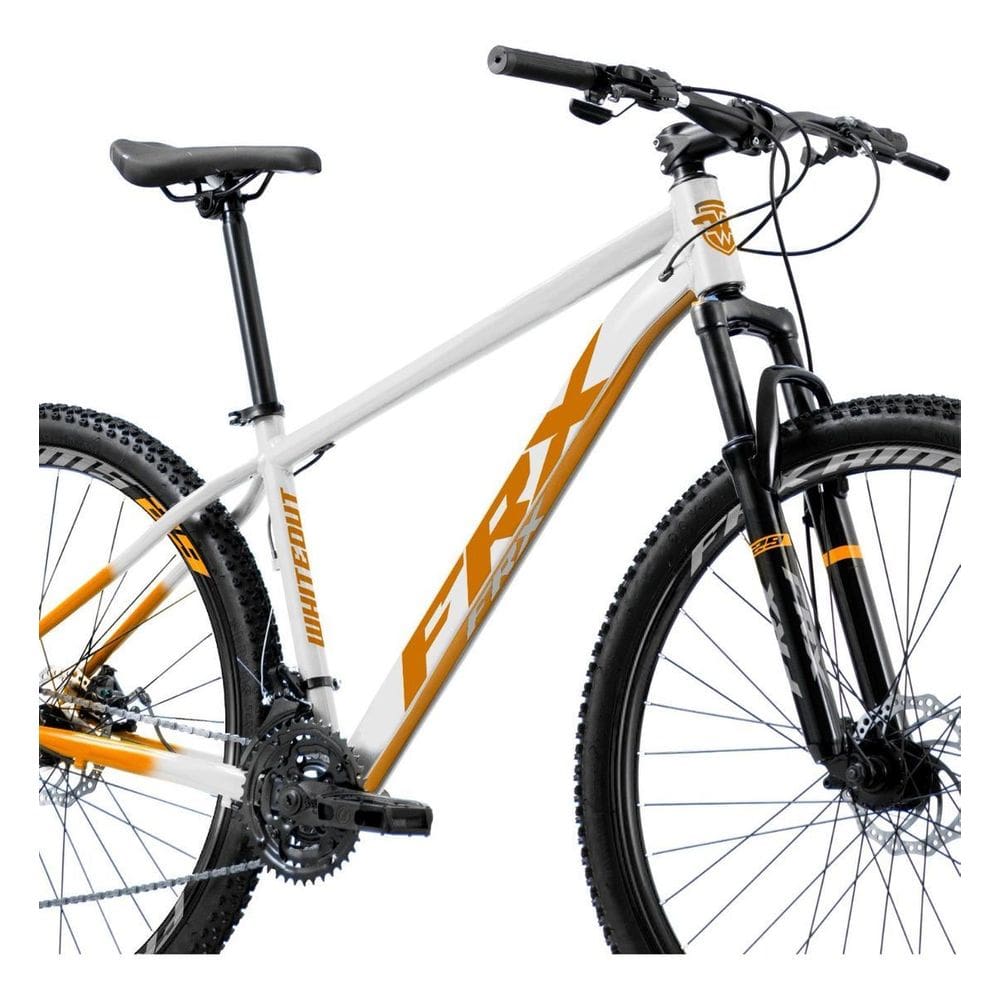 Bicicleta Aro 29 Frx Whiteout 24V Orange/White M