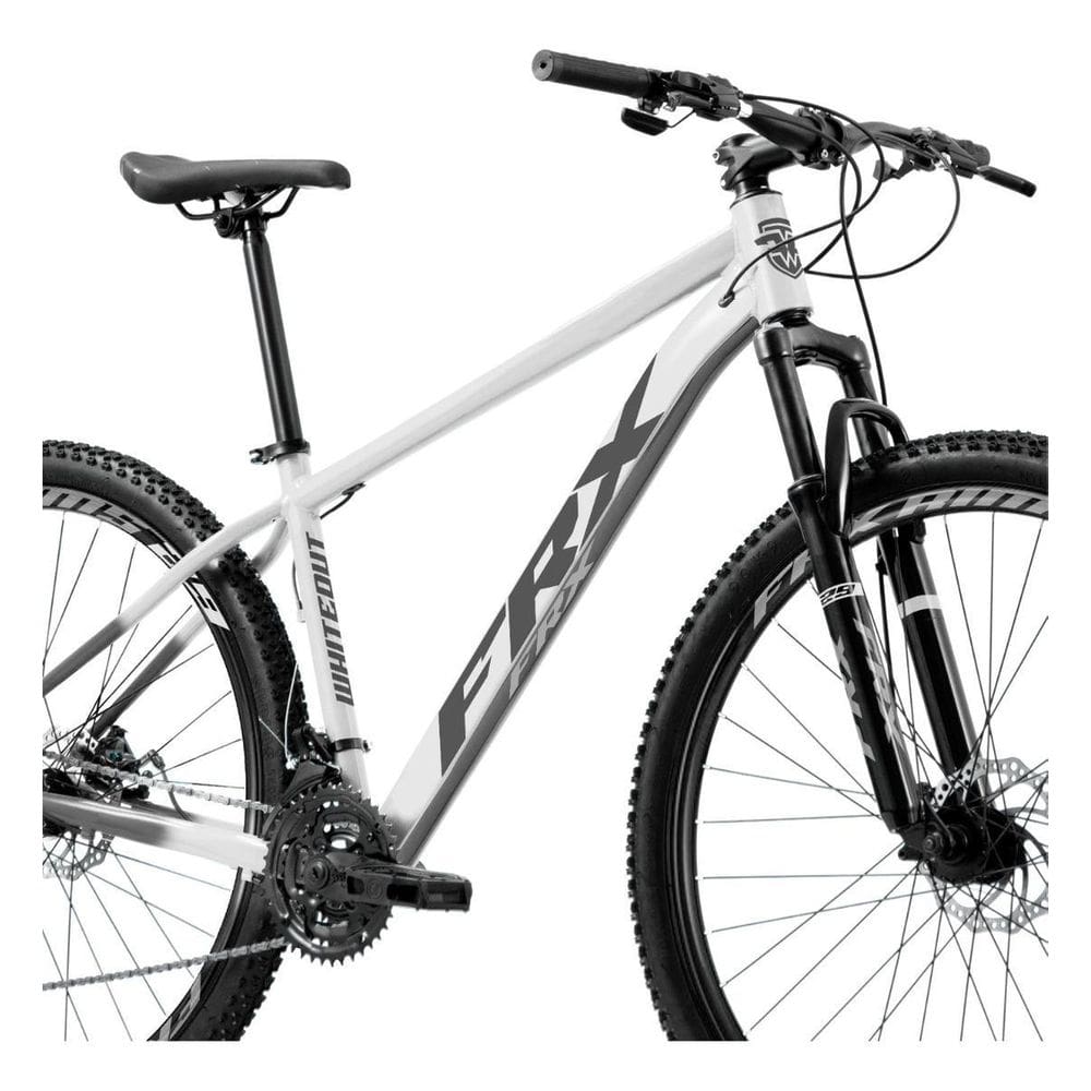 Bicicleta Aro 29 Frx Whiteout 24V Gray/White M