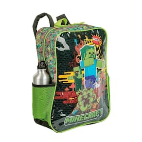 Mochila Minecraft Infantil Sestini Reforçada E Confortável