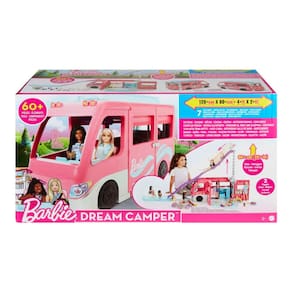 Barbie Mega Trailer Dos Sonhos Tobogã +60 Acessórios Mattel