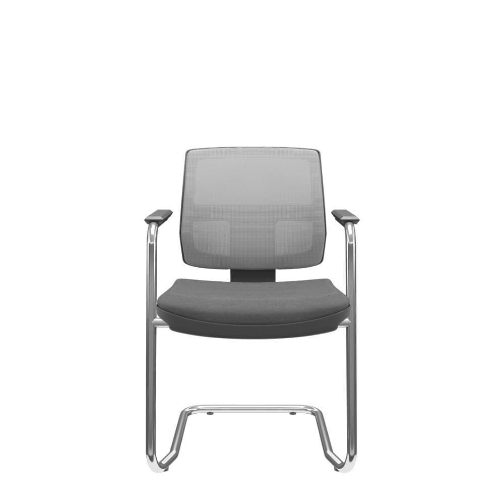 Cadeira Brizza Aproximação S Cinza - Estilo e Conforto