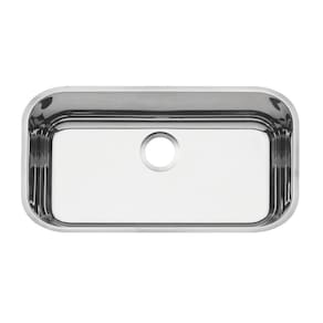 Cuba De Embutir Tramontina Lavínia 56 Bl Em Aço Inox Alto Brilho 56x34 Cm