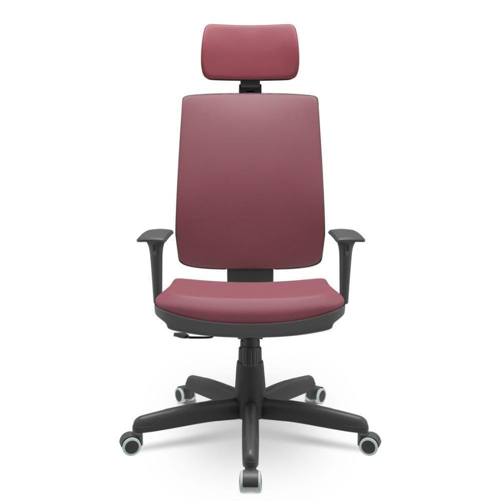 Cadeira Brizza Soft Vinho Vinil Relax Plax