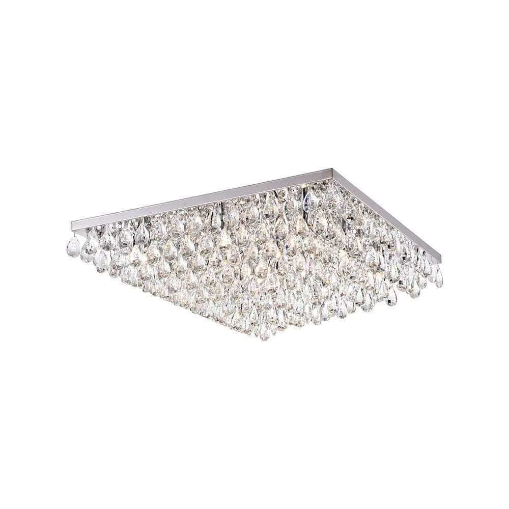 Plafon Skylight Grape 3026 Transparente G9 Bivolt Cromado-transparente