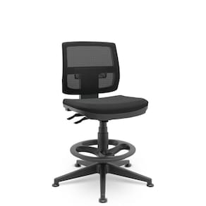 Cadeira Brizza Caixa Executiva Poliester Preto