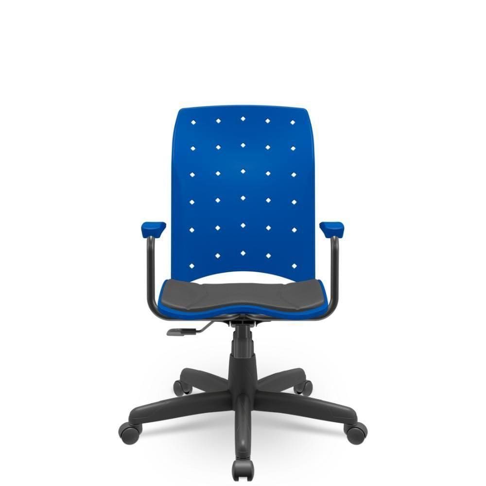 Cadeira Ergoplax Presidente Relaxplax Azul
