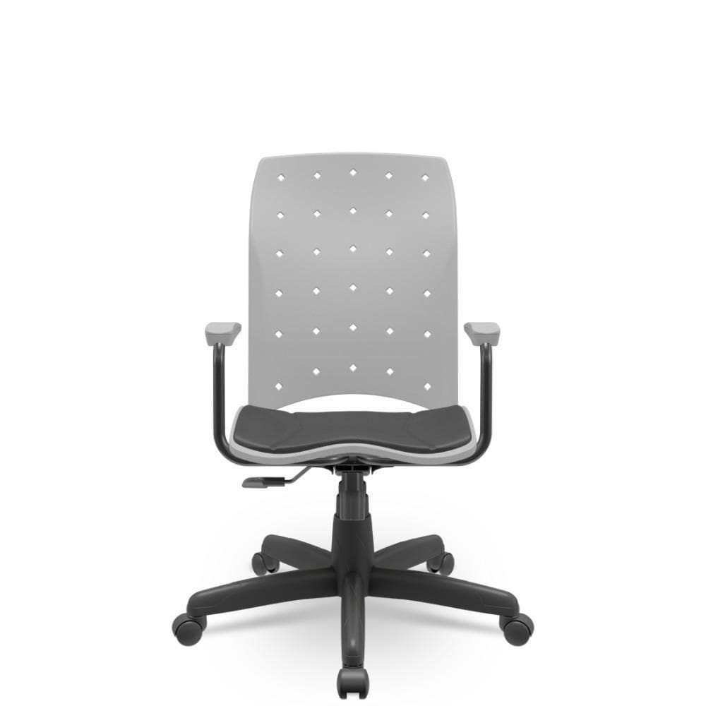 Cadeira Ergoplax Presidente Relaxplax Cinza