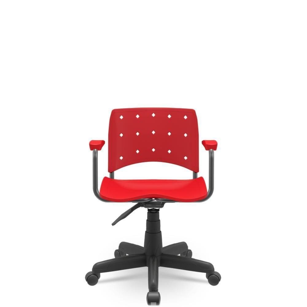 Cadeira Ergoplax Secretária Cereja - Sofisticação e Conforto