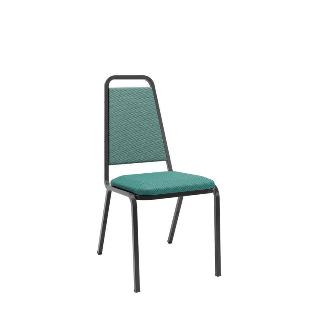 Cadeira Empilhável Th2 Verde/Preto - Estilo e Conforto