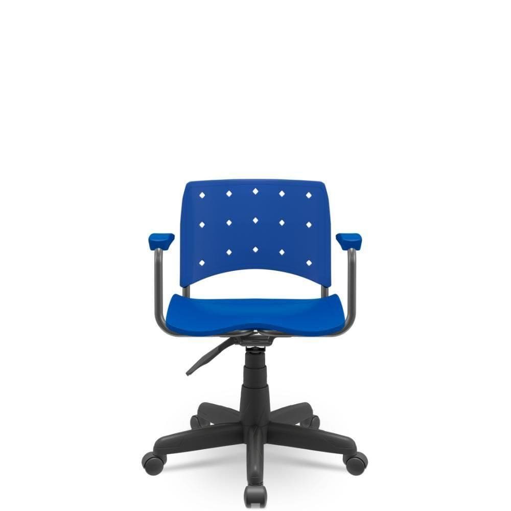 Cadeira Ergoplax Universal Secretária Azul