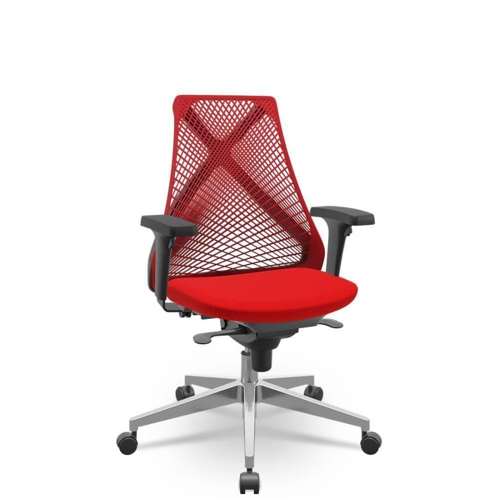 Cadeira Bix X+ Aero Sincron Vermelho