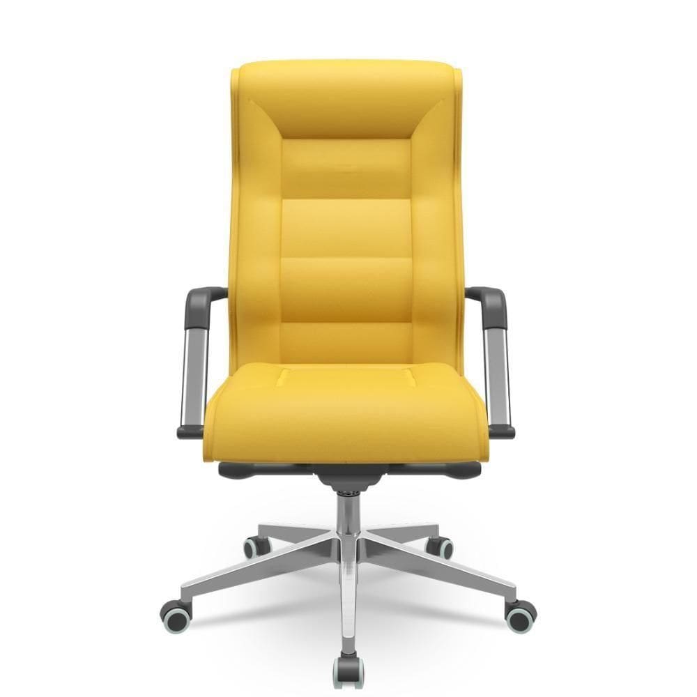 Cadeira Realli Presidente Excêntrico Dunas Amarelo