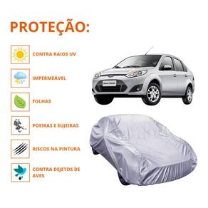 Capa Cobrir Carro Fiesta Rocam Sedan Protege Impermeável