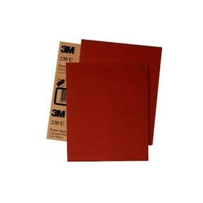 Folha Lixa Massa/Madeira Pacote com 50 folhas de 225 x 275mm 3M™