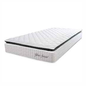 Colchão Solteiro Hellen Yaris Special Molas 0,88x1,88x0,23 Branco