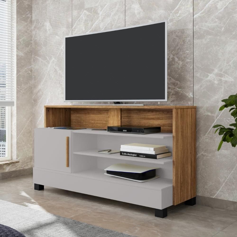 Rack Para Tv 48 Polegadas Riviera Off White Nature