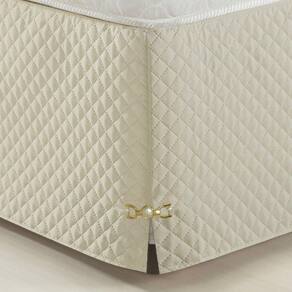 Saia Para Cama Box King Size Veneza Palha