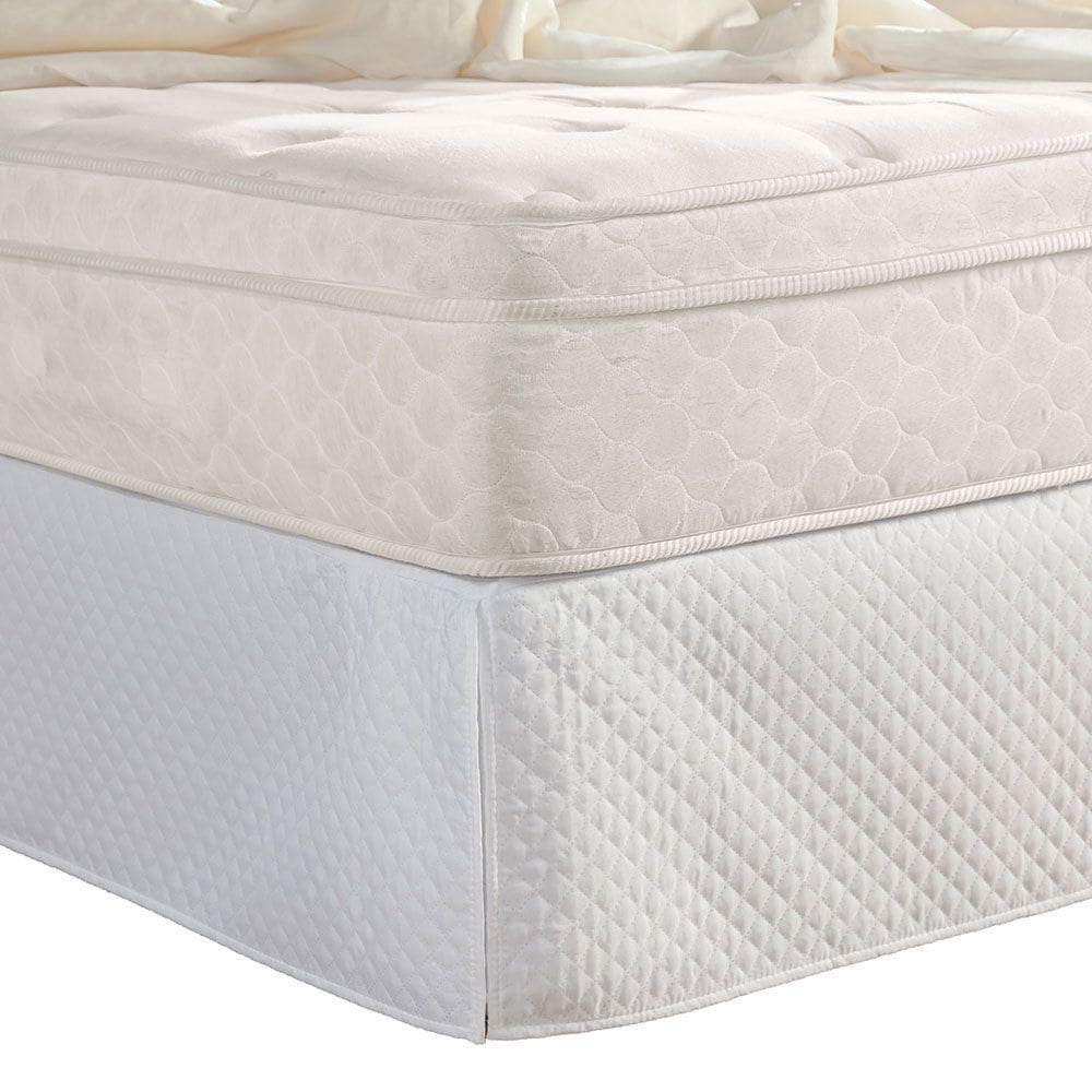 Saia Para Cama Box Casal Padrão Pratic Matelada 1 Peça Branco