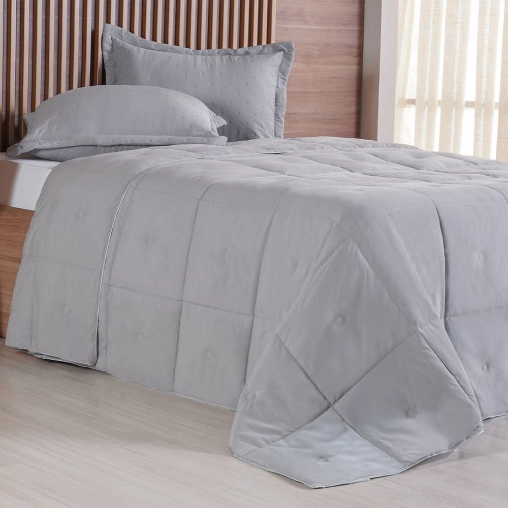 Edredom Casal Toque de Plumas 260 Fios New 180x220cm