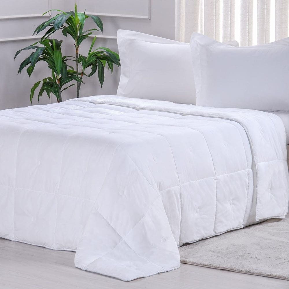 Edredom Queen Toque de Plumas 260 Fios New 220x240cm