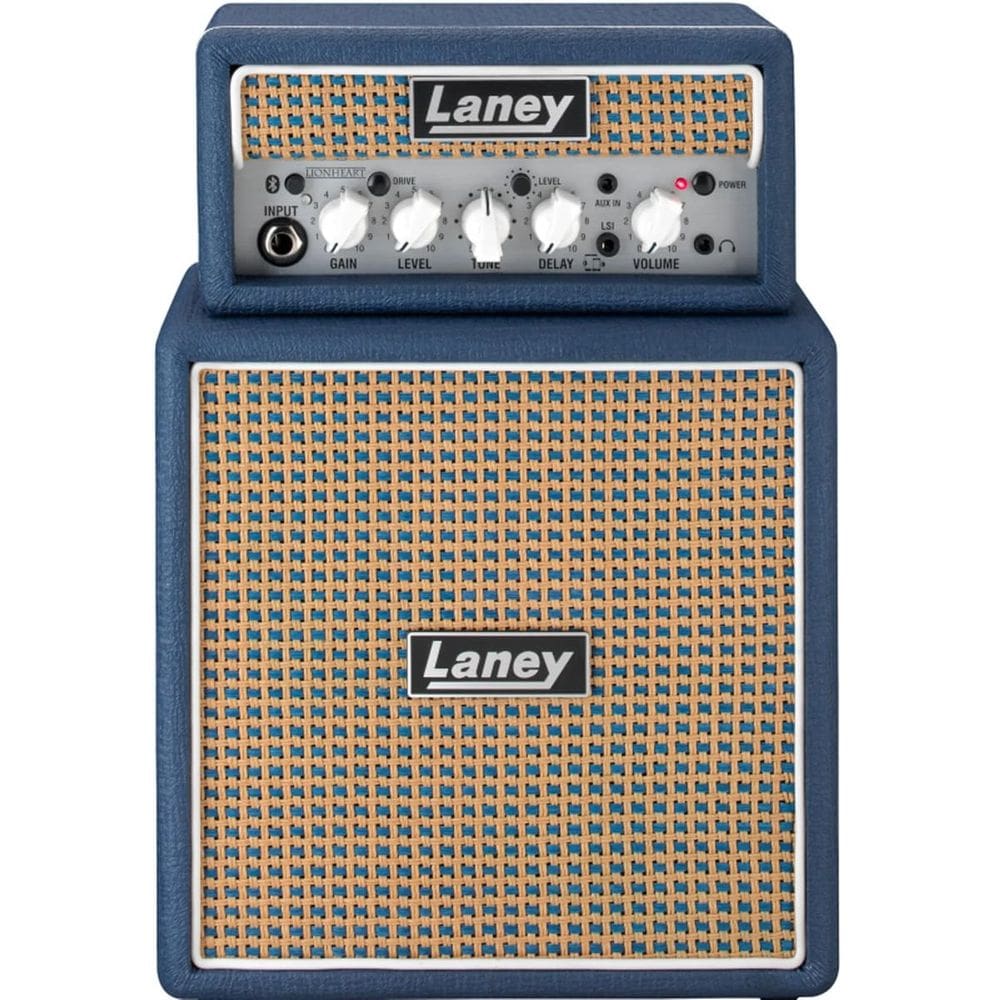 Mini Amplificador para Guitarra Laney MINISTACK-B-LION Azul