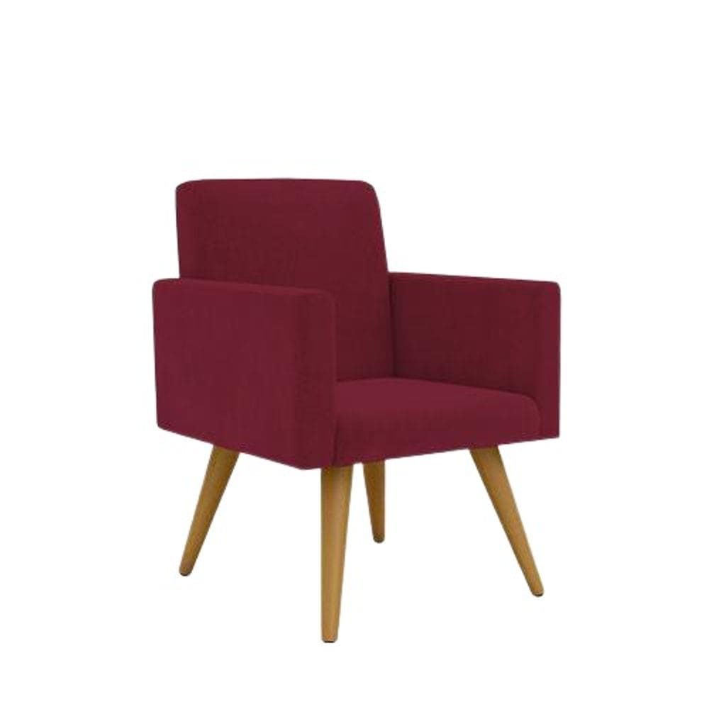 Poltrona Decorativa Cadeira Escritório Marsala