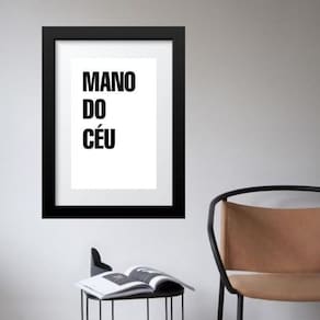 Quadro Mano Do Céu - 60X48Cm