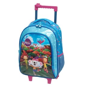 Mochila De Rodinhas Lilica Ripilica Céu Pacific Azul