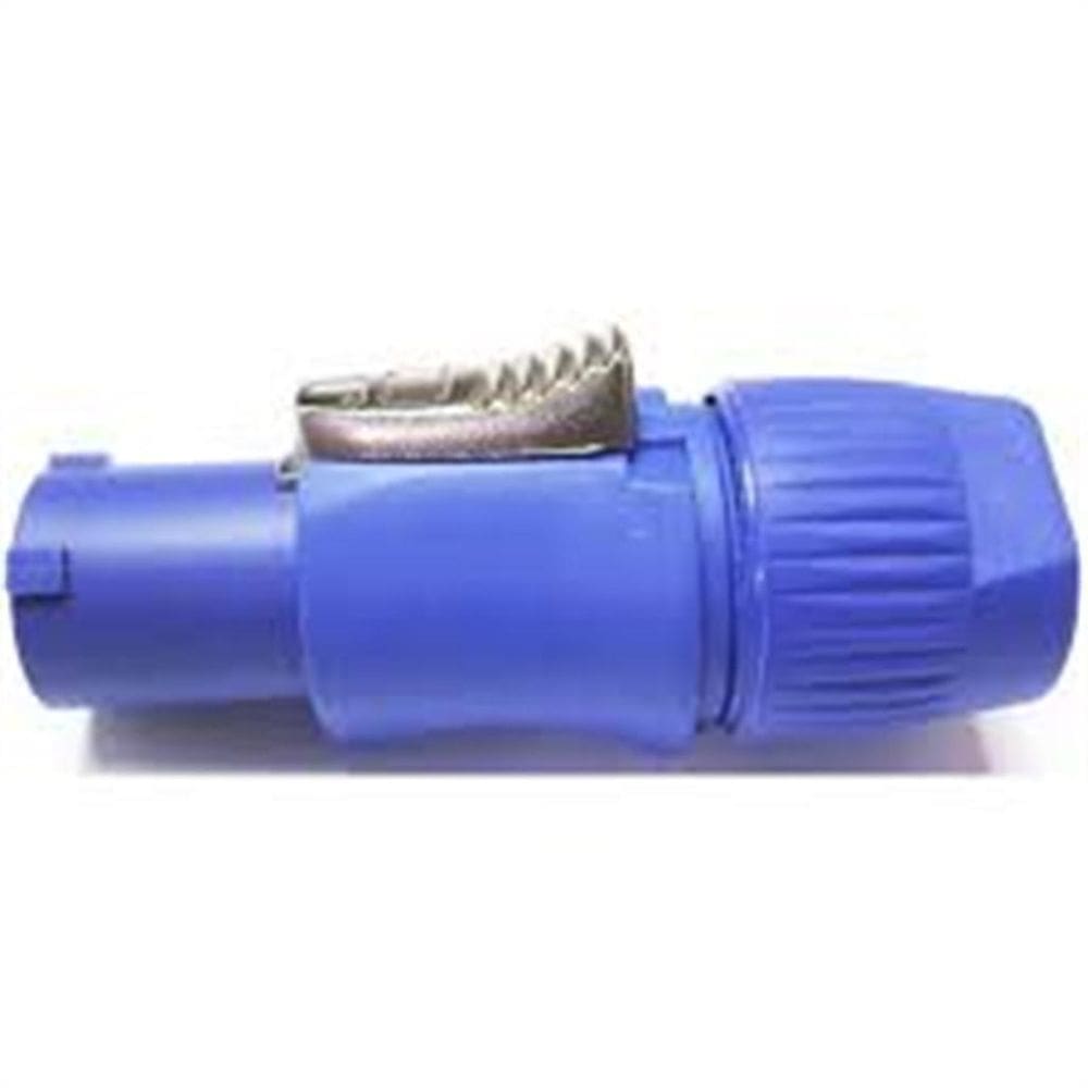 Conector Powercon Macho Azul De Linha