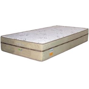 Colchão Toronto Ecotec Solteirão Molas Ensacadas 30x188x108 Cor Bege