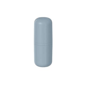 Porta Escova Creme Dental C/Tampa Bold Banheiro Azul Ou