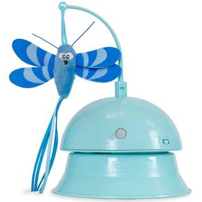 Brinquedo Catstages Eletrônico Flutter Dome Toy Giratório Ativado Por Movimento Para Gatos