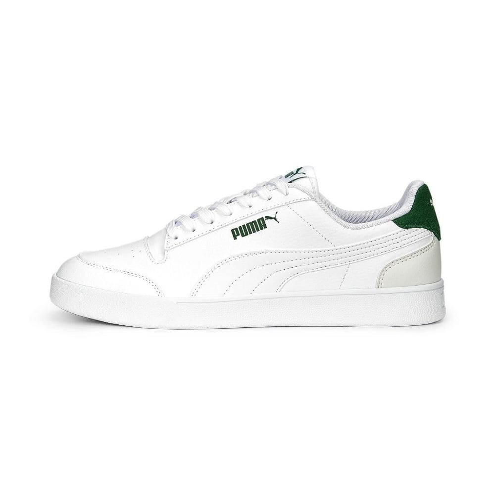 Tênis Puma Shuffle White/Vapor Gray/Archive Green