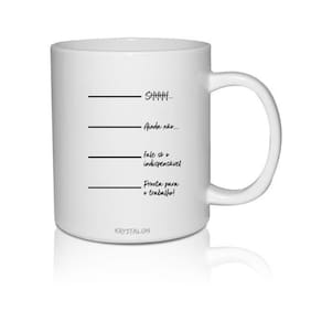 Kit 2 Canecas Personalizadas Para Home Office Tema Lista