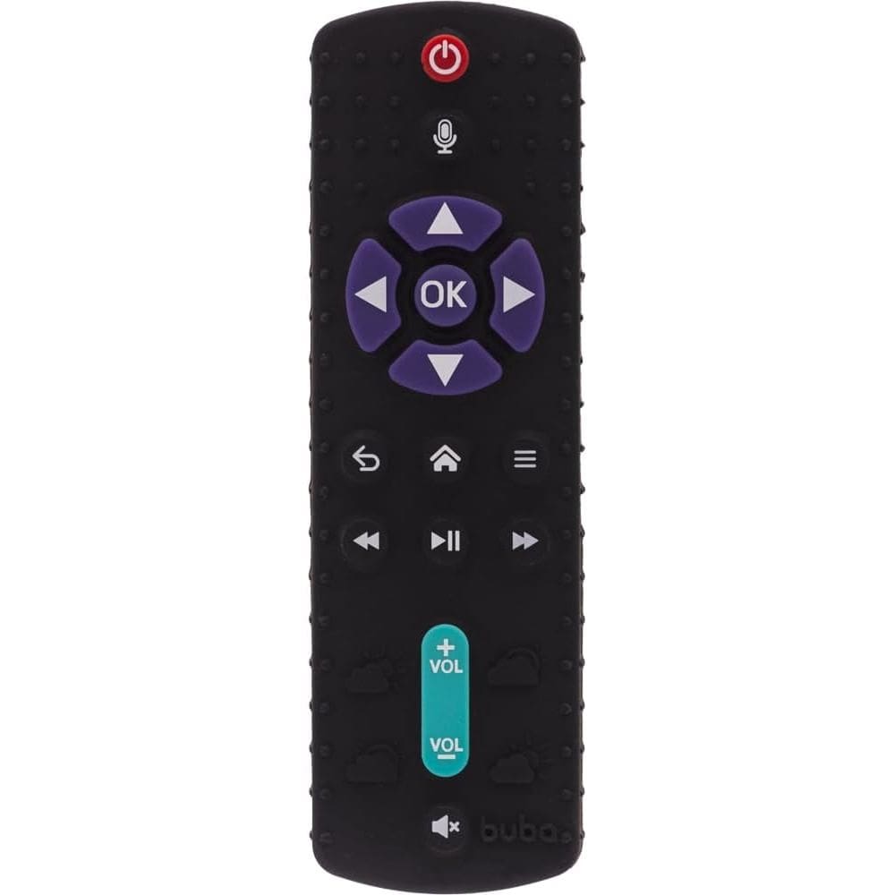 Mordedor Controle Remoto Brinquedo Silicone Macio Bebê Buba