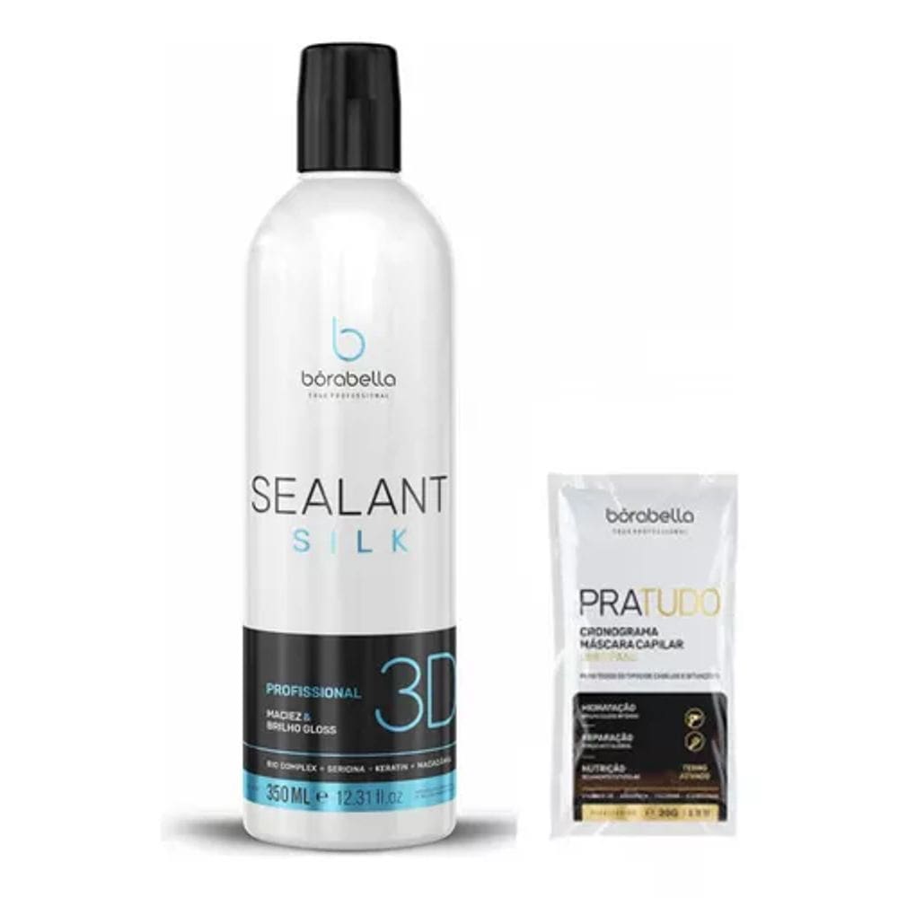 Bórabella Sealant Silk 3D Semi Definitiva Sem Formol 350ml