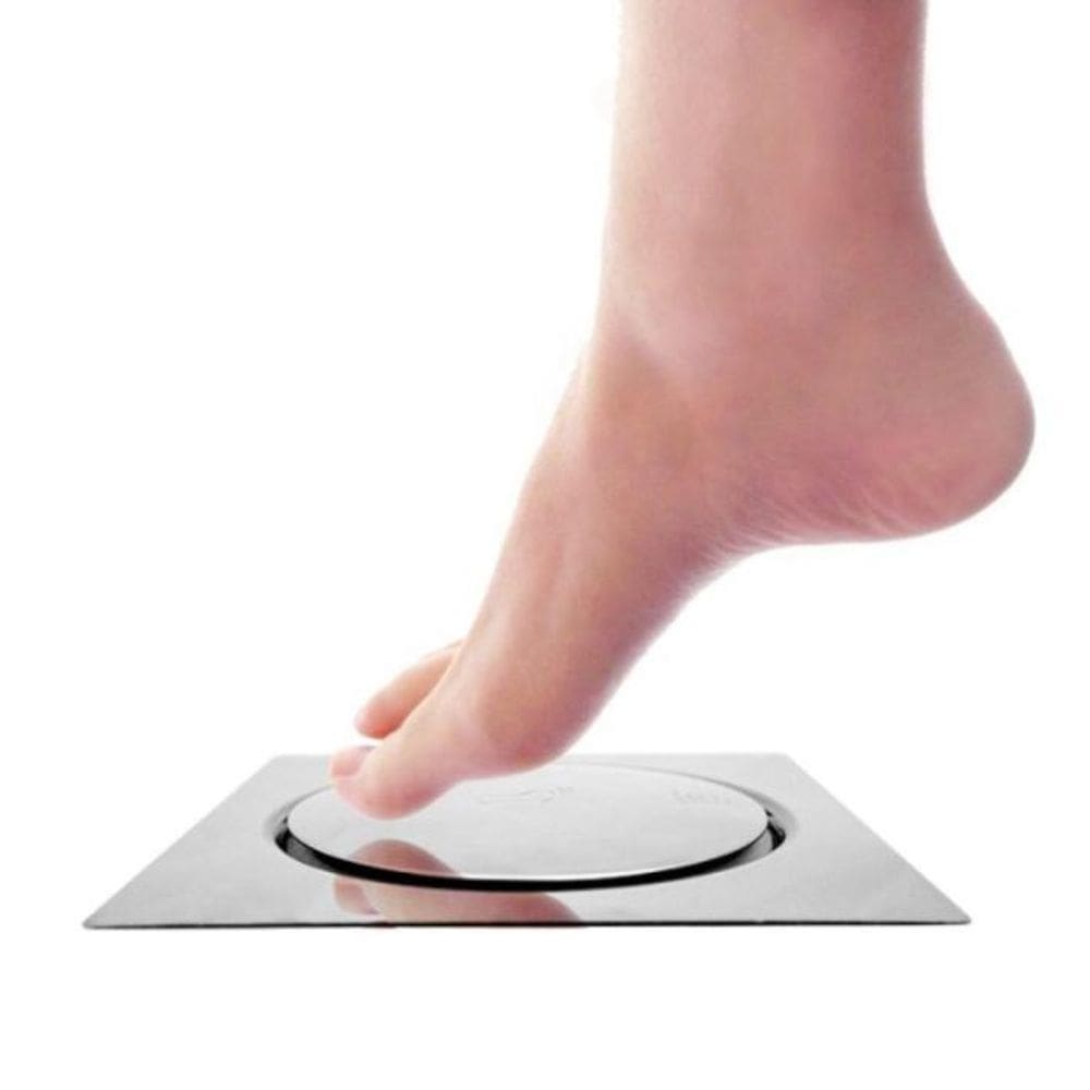 Ralo Inteligente Click Up 15 x 15cm inox