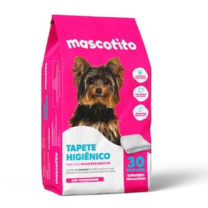 Kit 2 Tapete Higiênico Mascotito 60x55cm C/30 Unidades