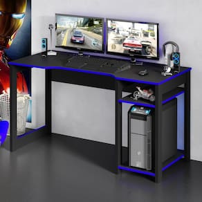 Mesa Gamer 2 Prateleiras ME4152 Tecnomobili