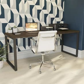 Mesa para Escritório Diretor 190cm Office Carvalho/Munique