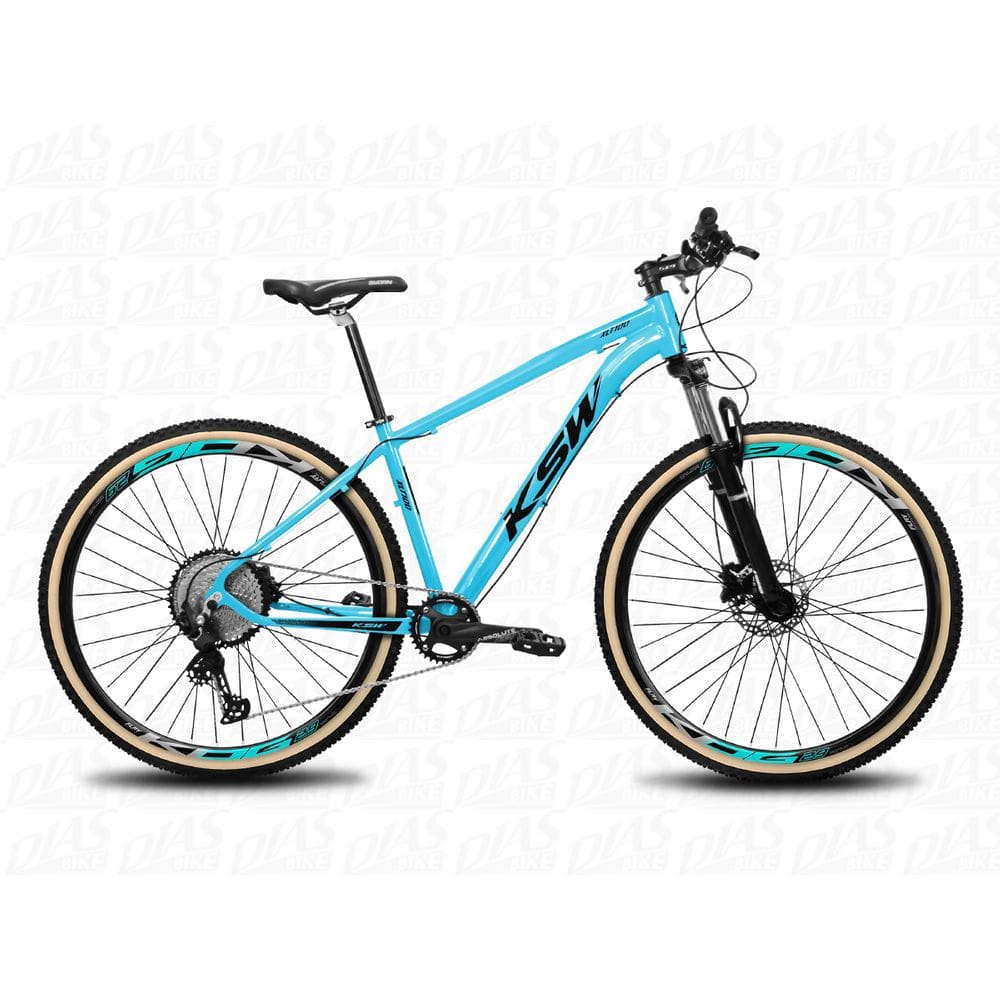 Bicicleta Aro 29 KSW XLT 12v Shimano Deore Freio Hidráulico