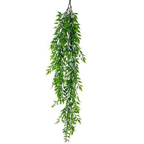Pendente Folhas Verde 75X15X8Cm Planta Artificial Permanente