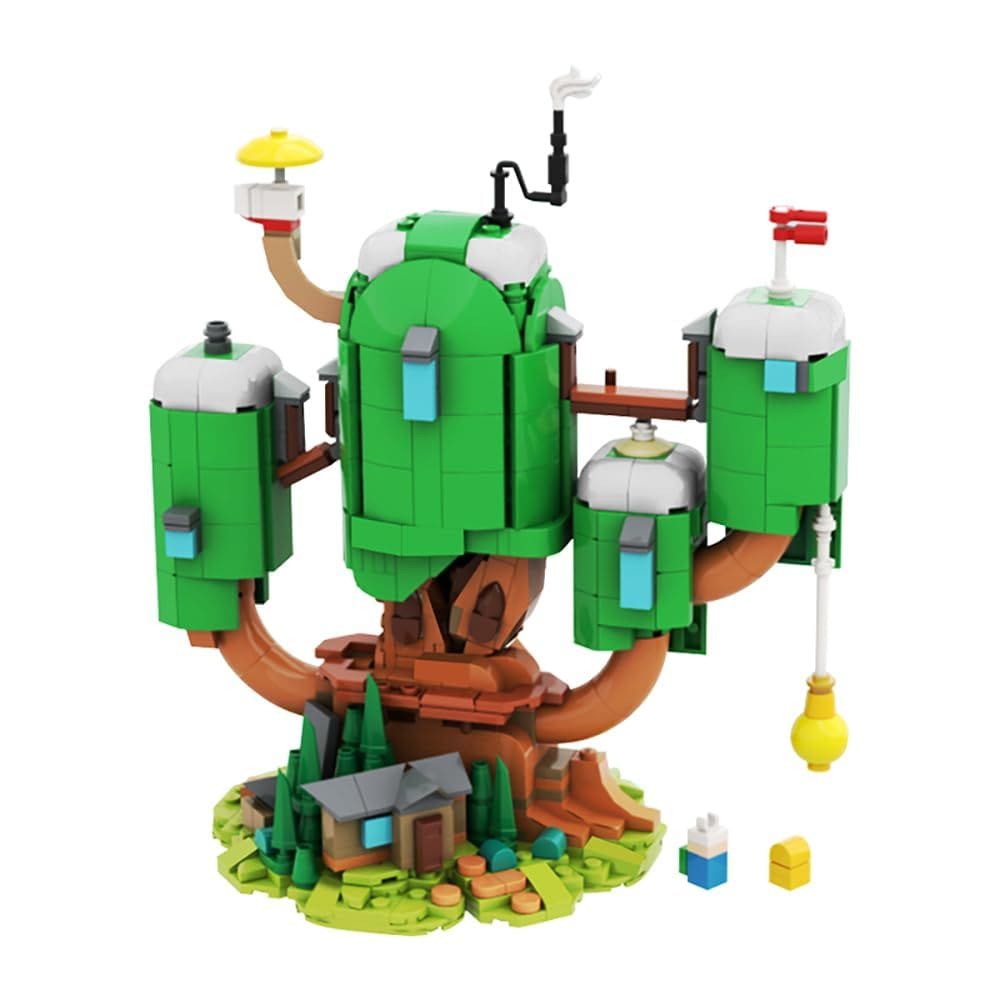 Kit de blocos de construção IVVTNHZ Adventuring Time Finn & Jake`s