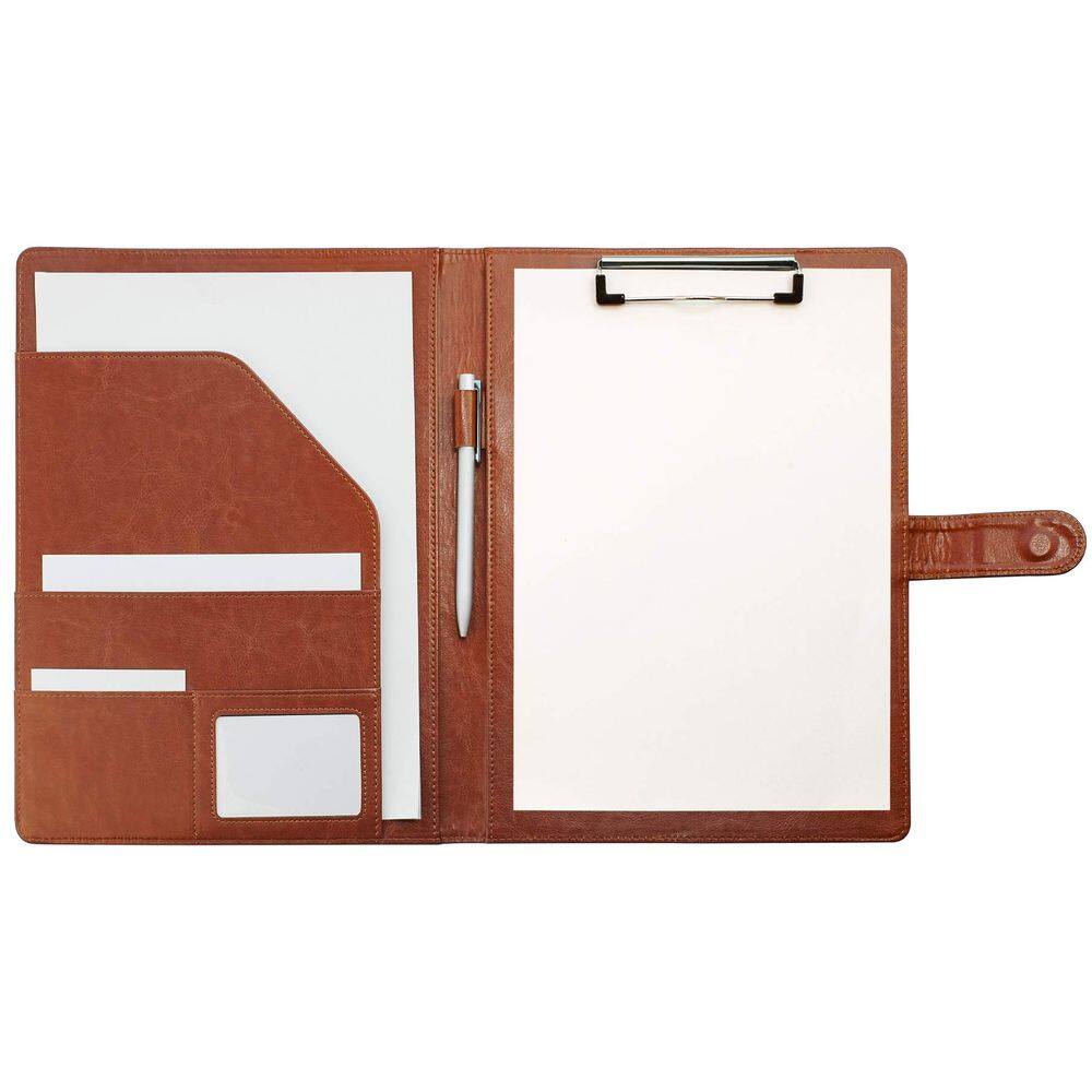Pasta de prancheta Padfolio Prancheta Mymazn Faux Leather