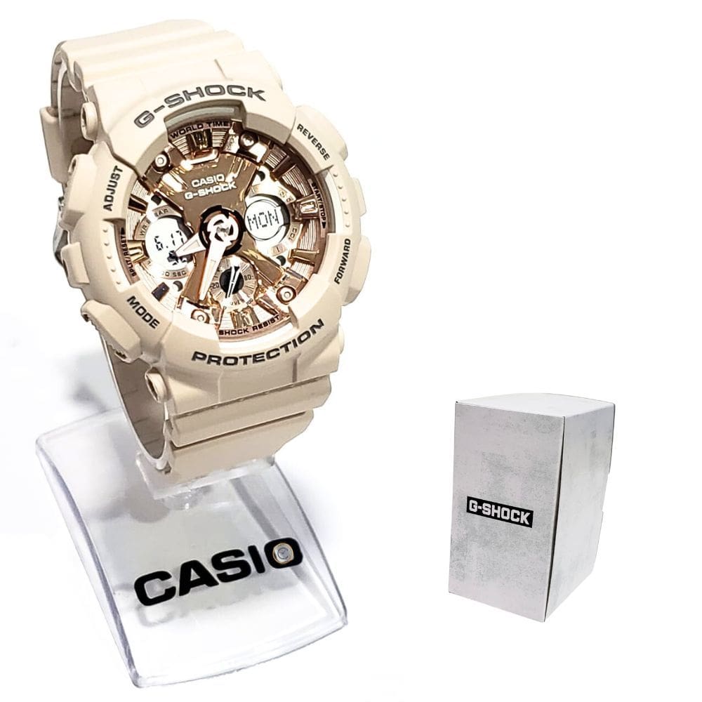 Relógio Casio Feminino Anadigi G Shock GMA-S120MF-4ADR