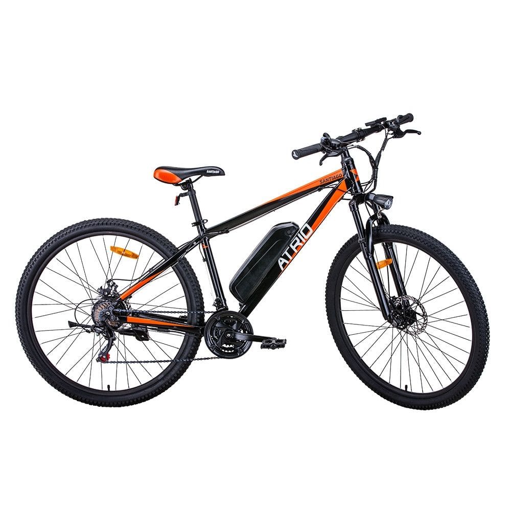 Bicicleta Santiago Aro 29 Quadro 19 350W 10Ah Freio a Disco 21V Shimano Atrio - BI246_BW
